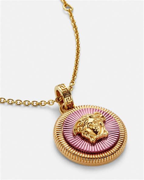 versace biggie chain|Versace Women's Medusa Biggie Necklace in Beige .